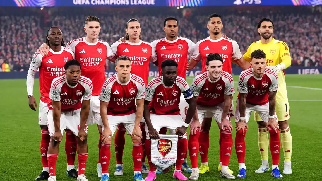 Der FC Arsenal steht zum zweiten Mal nach 2006 im Endspiel der Champions League. - Bild: John Walton/PA Wire/dpa
