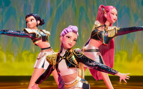 Im Netflix-Hit «KPop Demon Hunters» geht es um die Girl-Band Huntrix. (Foto Handout) - Foto: -/Netflix/dpa