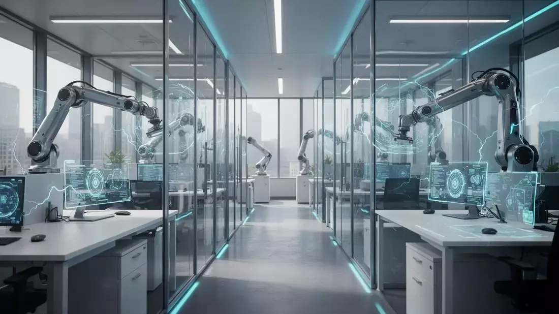 KI revolutioniert die Arbeitswelt: Büros werden radikal umgebaut - Bild: über boerse-global.de