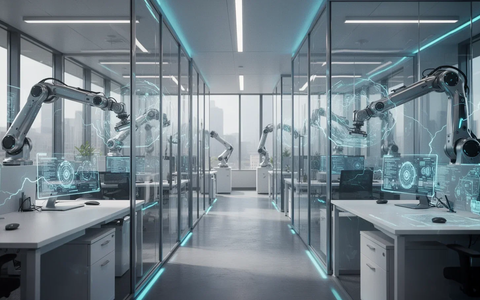 KI revolutioniert die Arbeitswelt: Büros werden radikal umgebaut - Foto: über boerse-global.de