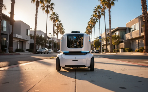 Lieferroboter erobern Los Angeles: Über 500 Einheiten im Einsatz - Foto: über boerse-global.de