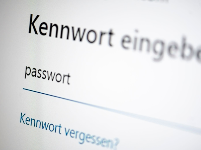 Die Menschen in Deutschland, die sich im Internet bewegen, haben großes Vertrauen in ihre Passwörter, verhalten sich im Alltag aber oft leichtsinnig. (Symbolbild) - Foto: Fabian Sommer/dpa