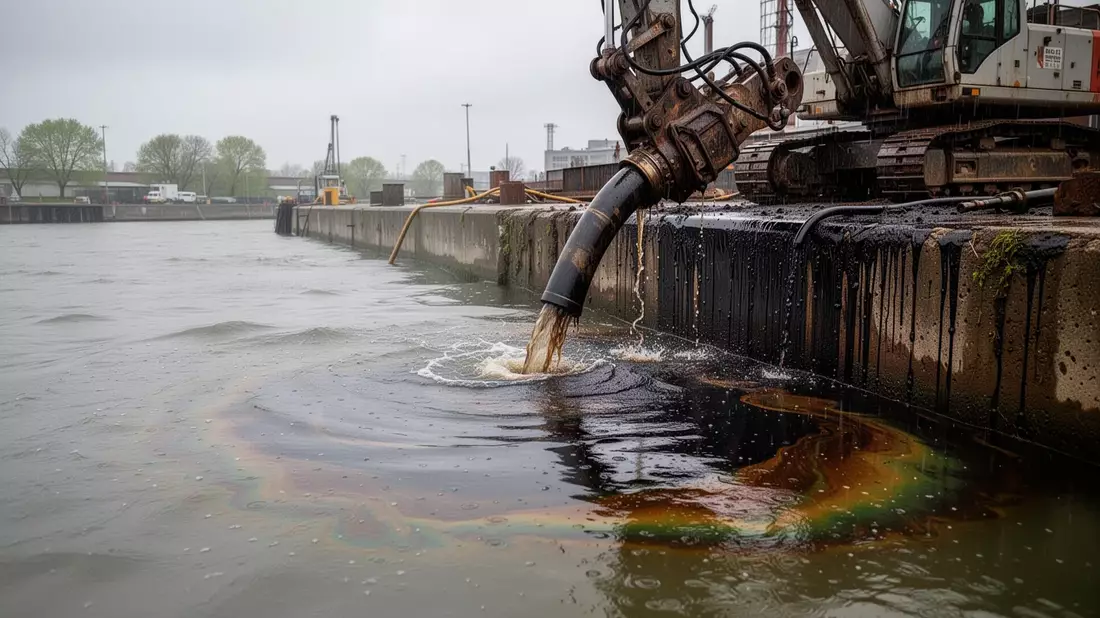 Hydrauliköl-Unfall: Feuerwehr verhindert Umweltkatastrophe am Neckar - Bild: über boerse-global.de