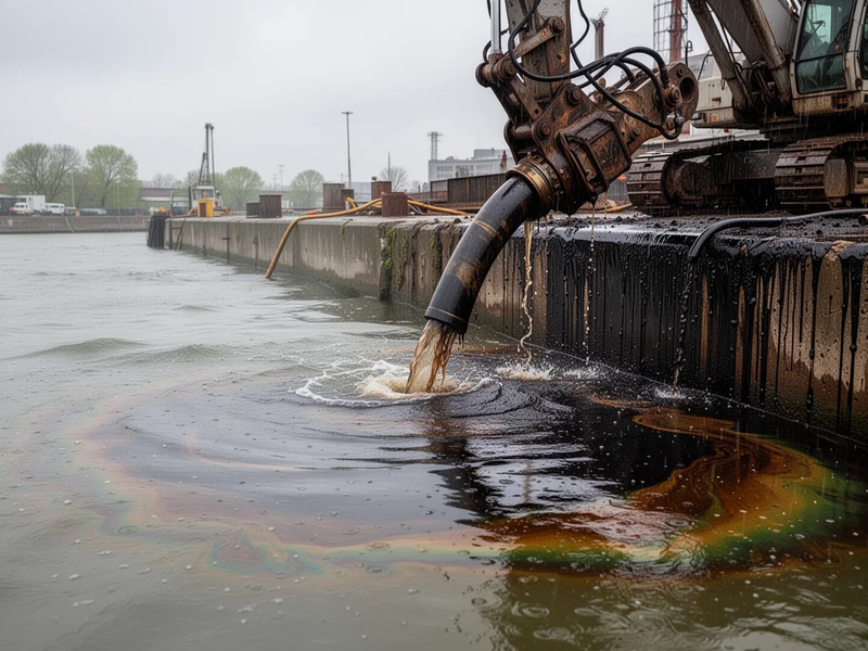 Hydrauliköl-Unfall: Feuerwehr verhindert Umweltkatastrophe am Neckar - Foto: über boerse-global.de