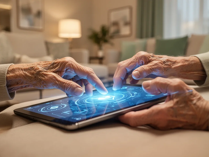 Digitale Helfer gegen das Altern: Wie Technik Senioren fit hält - Foto: über boerse-global.de