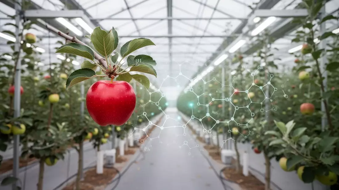Allergenarme Äpfel: Neue Sorten und Therapien erobern den Markt Illustration mit AI erstellt übermittelt durch boerse-global.de
