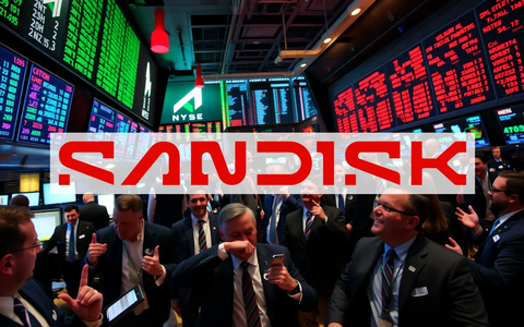 SanDisk Joins the $200 Billion Club as Debt-Free Balance Sheet Fuels Rally - Foto: über boerse-global.de