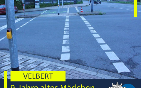 POL-ME: 9 Jahre altes Mädchen bei Verkehrsunfall schwer verletzt - 2605016 - Foto: presseportal.de
