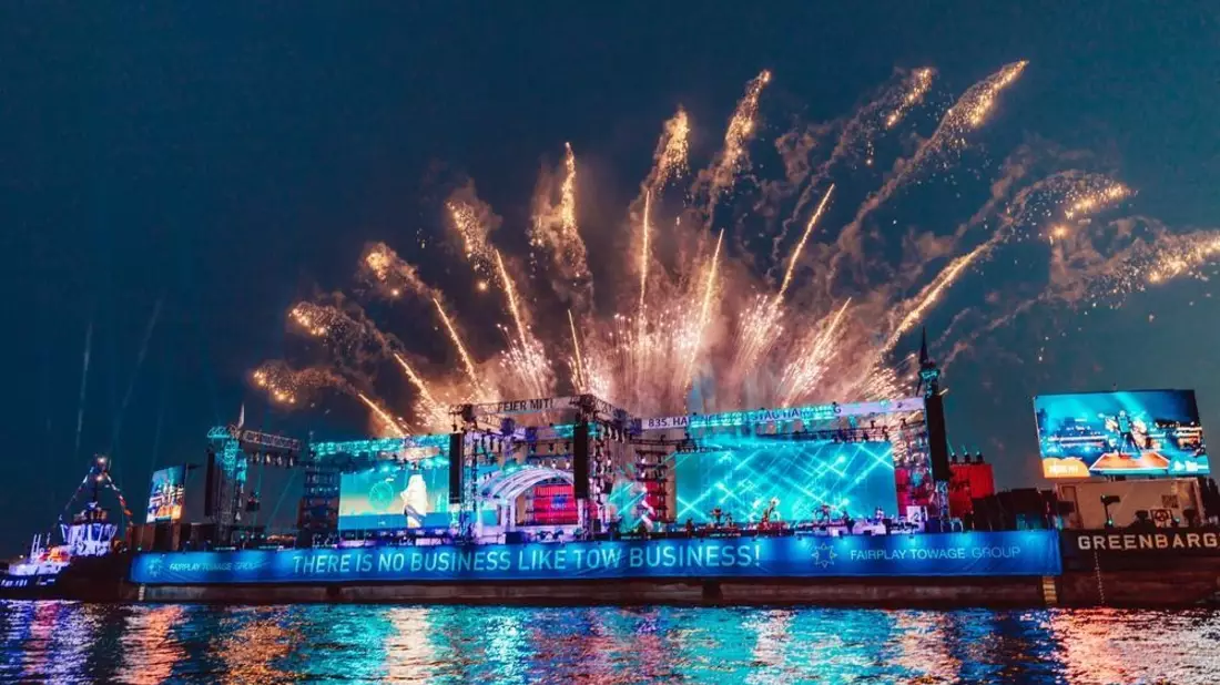 Finales Line-up voller Top-Acts / Hafengeburtstag Hamburg zeigt beeindruckende Musik- und Bühnenshows - Bild: presseportal.de
