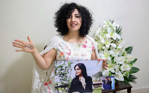 Ihr Umfeld kämpft ums Überleben der Friedensnobelpreisträgerin Narges Mohammadi. (Archivbild) - Foto: Uncredited/Narges Foundation Archive/AP/dpa