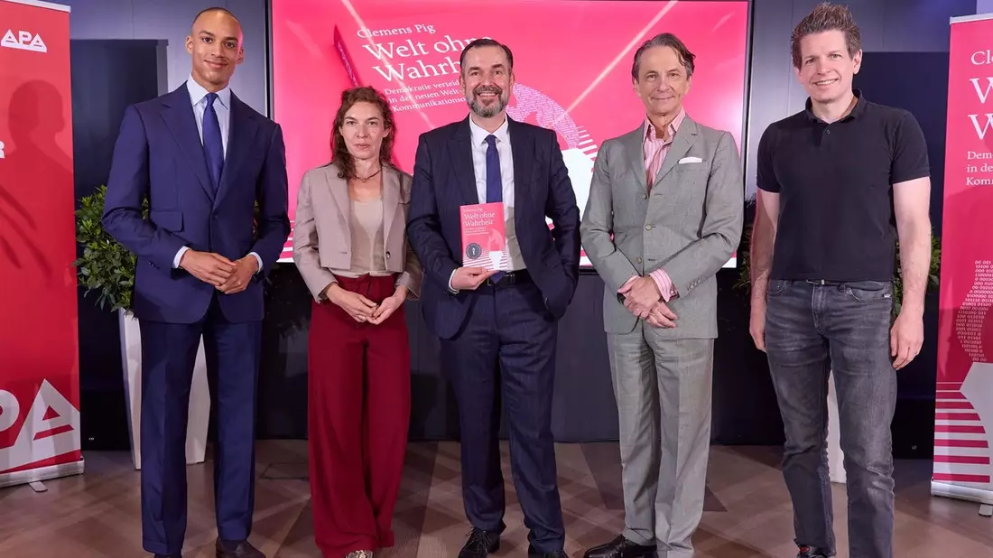 Buchpräsentation „Welt ohne Wahrheit“: Kooperation als Antwort auf die neue Kommunikationsordnung - Bild: presseportal.de