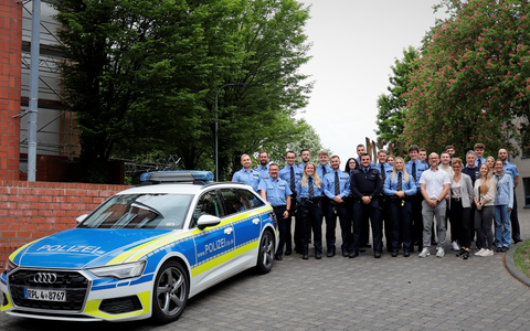 POL-PDMT: Verstärkung bei der Polizei Montabaur: 14 neue Beamte im Einsatz - Foto: presseportal.de