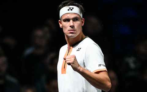 Daniel Altmaier spielt beim Turnier in Rom jetzt gegen Alexander Zverev. (Archivbild) - Foto: Matthieu Mirville/ZUMA Press Wire/dpa
