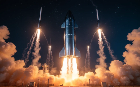 SpaceX Aktie: 10.000 Starship-Starts pro Jahr geplant - Foto: über boerse-global.de