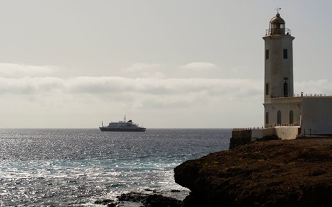 Das Schiff lag zuletzt unweit von Praia, Kap Verde. (Archivbild) - Foto: Arilson Almeida/AP/dpa