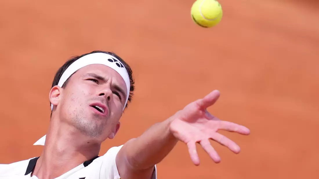 Daniel Altmaier trifft beim Turnier in Rom jetzt auf Alexander Zverev. - Bild: Alfredo Falcone/LaPresse via ZUMA Press/dpa