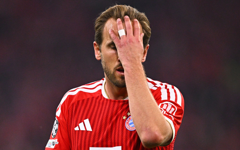 Verzweifelte gegen die PSG-Abwehr: Bayern-Stürmer Harry Kane. - Foto: Tom Weller/dpa