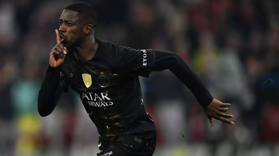 Schockte die Bayern mit seinem frühen Tor: PSG-Star Dembélé. - Bild: Sven Hoppe/dpa