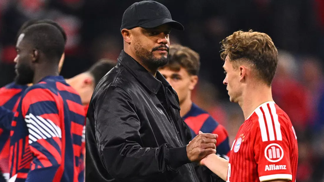 Kompany tröstete seine Profis. - Bild: Tom Weller/dpa