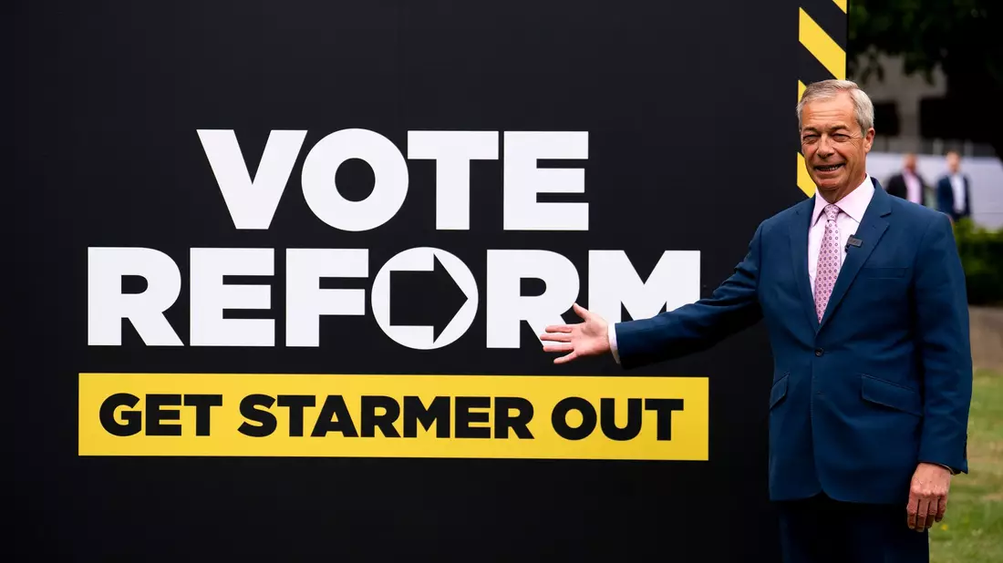 Brexit-Vorkämpfer Nigel Farage gibt sich siegessicher. - Bild: Jordan Pettitt/PA Wire/dpa
