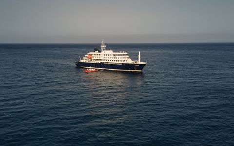 Auf dem Kreuzfahrtschiff «Hondius» war es zu Hantavirus-Infektionen gekommen. - Foto: Arilson Almeida/AP/dpa