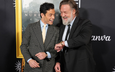 Rami Malek und Russell Crowe bei einer Vorführung des Films. (Archivbild) - Foto: Chris Pizzello/Invision/AP/dpa