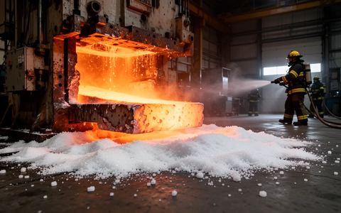 Brand bei Bark Magnesium: Spezial-Einsatz gegen Metallfeuer in Schörzingen - Foto: über boerse-global.de