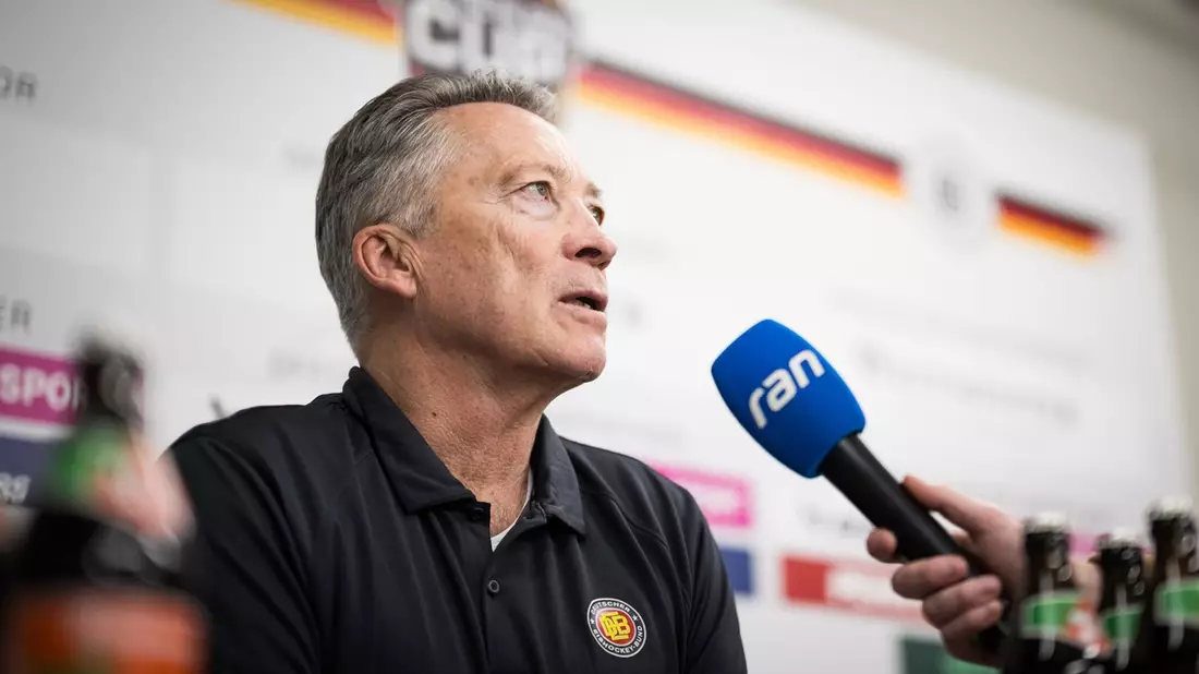 Harold Kreis ran Eishockey live - Bild: DEB / City-Press, presseportal.de