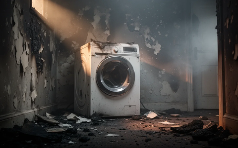Trockner-Explosion in Traunreut: Fünf Verletzte bei Wohnungsbrand - Foto: über boerse-global.de