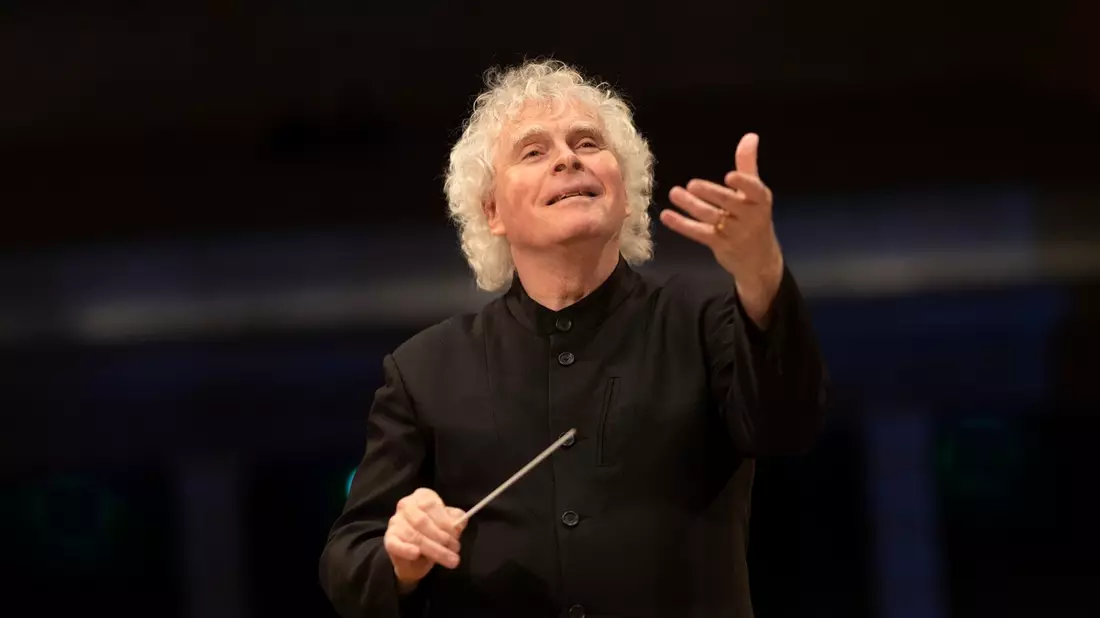 BR freut sich über Bayerischen Maximiliansorden für Sir Simon Rattle - Bild: presseportal.de