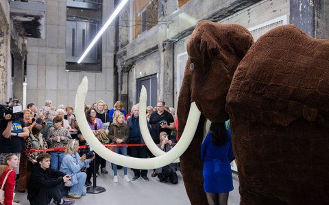 Das Mega-Mammut ist fertig.  - Foto: Rolf Vennenbernd/dpa