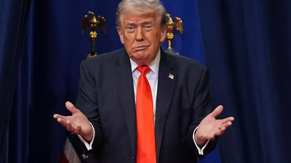 US-Präsident Trump hat Probleme bei der Durchsetzung seiner Zölle. (Archivfoto) - Bild: Matt Rourke/AP/dpa