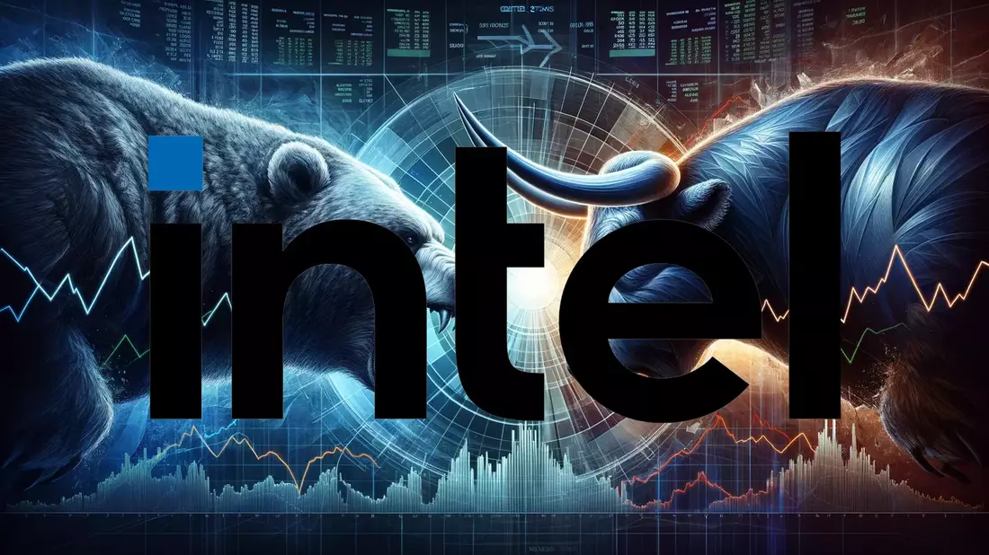 Intel: La Montaña Rusa que Divide a Wall Street entre el 420% de Subida y un KGV de 125 Illustration mit AI erstellt übermittelt durch boerse-global.de