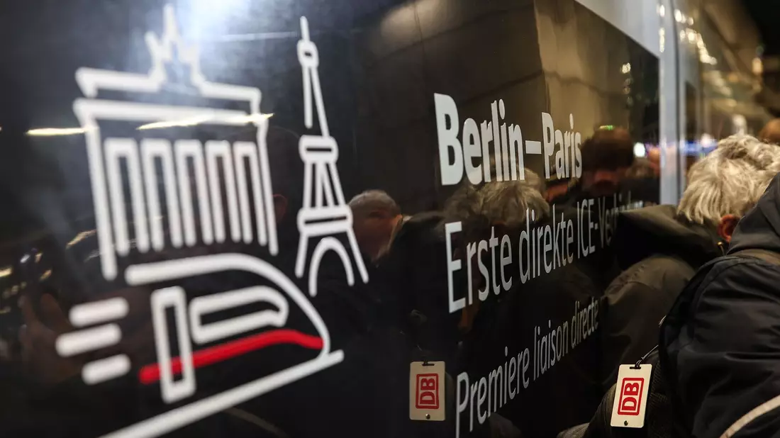 Die Direktverbindung zwischen Paris und Berlin könnte ausgebaut werden. (Archivbild)  - Bild: Hannes P. Albert/dpa