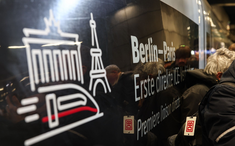 Die Direktverbindung zwischen Paris und Berlin könnte ausgebaut werden. (Archivbild)  - Foto: Hannes P. Albert/dpa