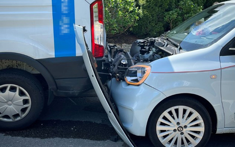 POL-GM: Unfall in Strombach - Autofahrer alkoholisiert - Foto: presseportal.de