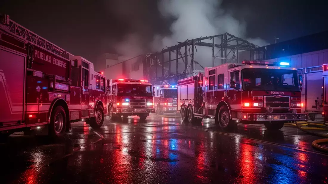 Feuerwehren im Ausnahmezustand: Gefahrstoff-Unfälle und Großbrände erschüttern Deutschland - Bild: über boerse-global.de