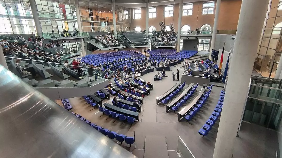 Bundestagssitzung am 08.05.2026 - Bild: via dts Nachrichtenagentur