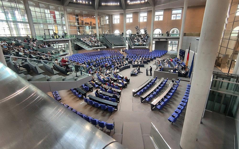Bundestagssitzung am 08.05.2026 - Foto: via dts Nachrichtenagentur