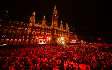 Ganz Wien wird zur ESC-Bühne. (Archivbild) - Foto: Max Slovencik/APA/dpa