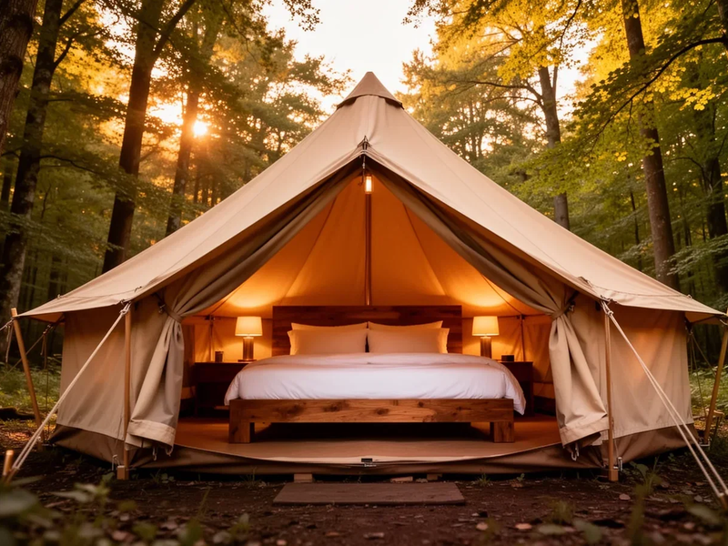 Glamping erobert den deutschen Campingmarkt - Foto: über boerse-global.de