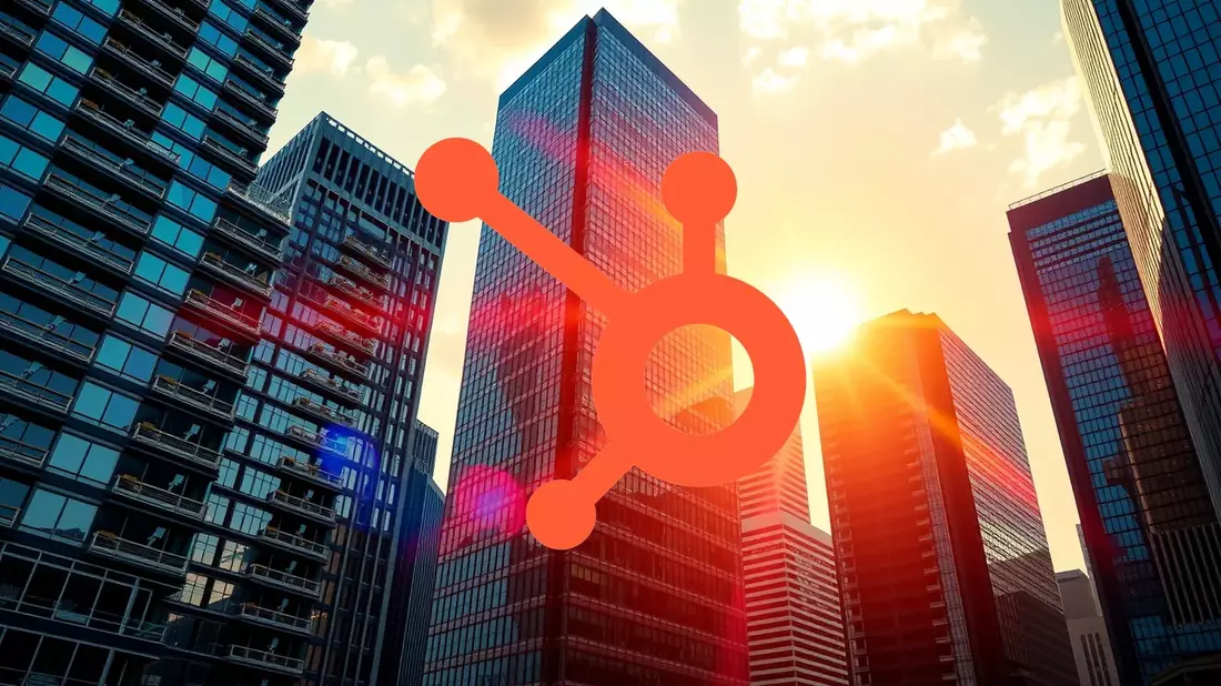 HubSpot Shares Halve in Value as AI Transition Spooks Wall Street Illustration mit AI erstellt übermittelt durch boerse-global.de