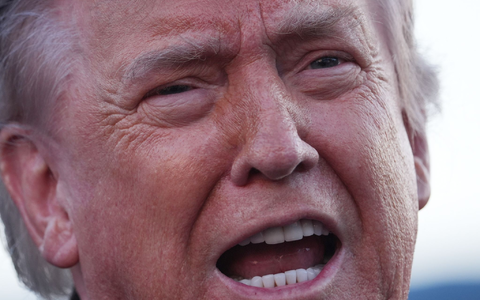 US-Präsident Trump hat eine Waffenruhe zwischen der Ukraine und Russland verkündet. - Foto: Mark Schiefelbein/AP/dpa
