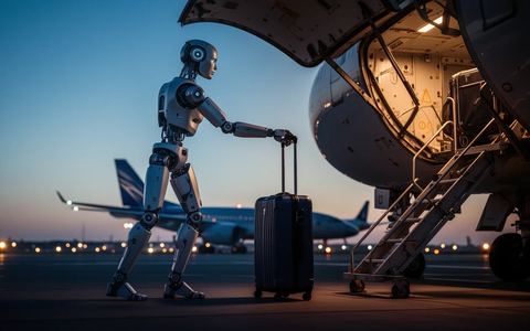 Humanoide Roboter erobern das Flughafen-Vorfeld - Foto: über boerse-global.de