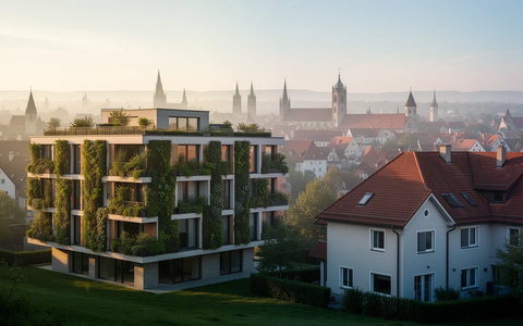 Augsburger Immobilienmarkt: Erholung bei Wohnungen, Druck bei Mieten - Foto: über boerse-global.de