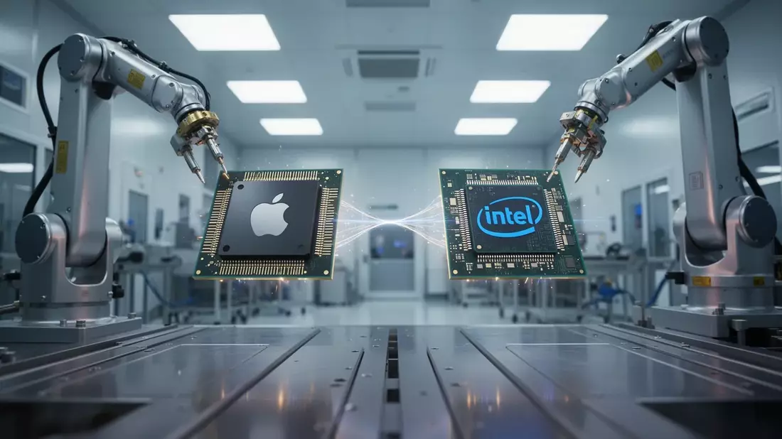 Apple und Intel: Historischer Chip-Deal erschüttert die Halbleiterbranche - Bild: über boerse-global.de
