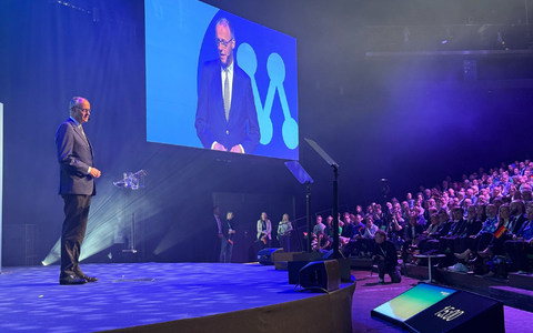 Bundeskanzler Friedrich Merz in Schweden: Die USA und Europa verfolgen weiterhin gemeinsame Ziele in der Nato.  - Foto: Julia Wäschenbach/dpa