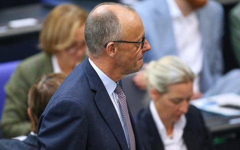 Friedrich Merz und Alice Weidel (Archiv) - Foto: via dts Nachrichtenagentur