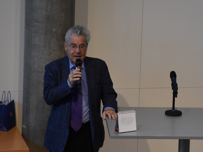 Bundespräsident aD Dr. Heinz Fischer - Foto: PH NÖ/Praßl-Wisiak über pressetext.de