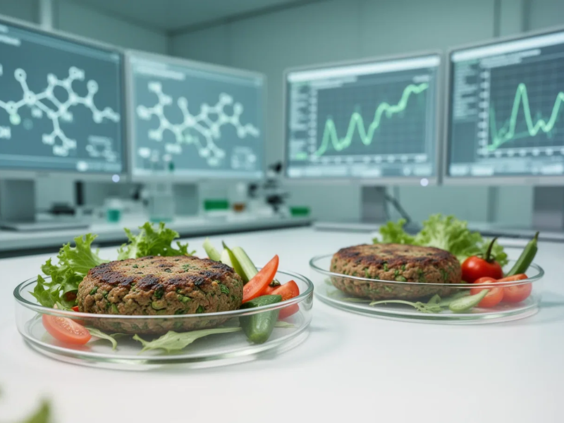 Neue Studie: Pflanzenburger unter der Lupe - Foto: über boerse-global.de